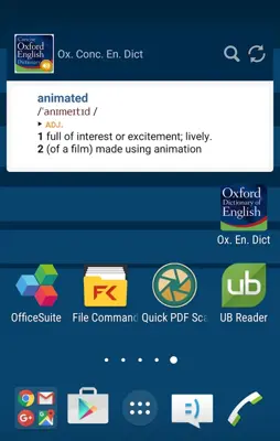 Concise Oxford English Dictionary android App screenshot 8